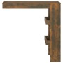 Mesa de bar de pared contrachapada roble ahumado 102x45x103,5cm en Mesas de comedor | Comprar online en Foru.es