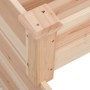 Jardinera arriate madera maciza abeto 120x120x56 cm de vidaXL, Maceteros y jardineras - Ref: Foro24-364304, Precio: 93,96 €, ...