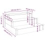 Jardinera arriate madera maciza abeto 120x120x56 cm de vidaXL, Maceteros y jardineras - Ref: Foro24-364304, Precio: 93,96 €, ...