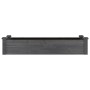 Jardinera arriate forro madera maciza marrón abeto 120x45x25 cm de vidaXL, Maceteros y jardineras - Ref: Foro24-364288, Preci...