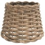 Pantalla para lámpara de techo mimbre marrón Ø20x15 cm de vidaXL, Pantallas para lámparas - Ref: Foro24-364373, Precio: 20,23...