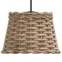 Pantalla para lámpara de techo mimbre marrón Ø20x15 cm de vidaXL, Pantallas para lámparas - Ref: Foro24-364373, Precio: 19,78...