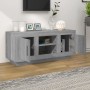 Mueble para TV madera contrachapada gris Sonoma 102x35x45 cm en Muebles TV | Comprar online en Foru.es