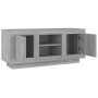 Mueble para TV madera contrachapada gris Sonoma 102x35x45 cm en Muebles TV | Comprar online en Foru.es