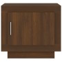 Mesa de centro madera de ingeniería roble marrón 51x50x45 cm en Mesas de centro | Comprar online en Foru.es
