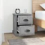 Bedside tables 2 pcs gray plywood 39x39x47.5 cm by vidaXL, Nightstands - Ref: Foro24-816153, Price: 72,54 €, Discount: %