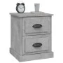 Bedside tables 2 pcs gray plywood 39x39x47.5 cm by vidaXL, Nightstands - Ref: Foro24-816153, Price: 72,54 €, Discount: %