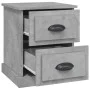 Bedside tables 2 pcs gray plywood 39x39x47.5 cm by vidaXL, Nightstands - Ref: Foro24-816153, Price: 72,54 €, Discount: %