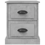 Bedside tables 2 pcs gray plywood 39x39x47.5 cm by vidaXL, Nightstands - Ref: Foro24-816153, Price: 72,54 €, Discount: %