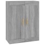 Armario de pared madera ingeniería gris Sonoma 69,5x32,5x90 cm en Estanterías | Comprar online en Foru.es