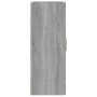 Armario de pared madera ingeniería gris Sonoma 69,5x32,5x90 cm en Estanterías | Comprar online en Foru.es