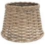Pantalla para lámpara mimbre marrón Ø25x17 cm de vidaXL, Pantallas para lámparas - Ref: Foro24-364390, Precio: 19,37 €, Descu...
