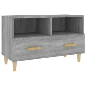 Mueble de TV madera de ingeniería gris Sonoma 80x36x50 cm en Muebles TV | Comprar online en Foru.es
