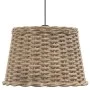 Pantalla para lámpara de techo mimbre marrón Ø40x26 cm de vidaXL, Pantallas para lámparas - Ref: Foro24-364377, Precio: 48,05...