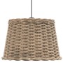 Pantalla para lámpara de techo mimbre marrón Ø40x26 cm de vidaXL, Pantallas para lámparas - Ref: Foro24-364377, Precio: 49,36...