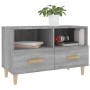 Mueble de TV madera de ingeniería gris Sonoma 80x36x50 cm en Muebles TV | Comprar online en Foru.es