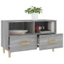 Mueble de TV madera de ingeniería gris Sonoma 80x36x50 cm en Muebles TV | Comprar online en Foru.es