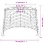 Pantalla para lámpara de techo mimbre marrón Ø40x26 cm de vidaXL, Pantallas para lámparas - Ref: Foro24-364377, Precio: 49,36...