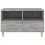 Mueble de TV madera de ingeniería gris Sonoma 80x36x50 cm en Muebles TV | Comprar online en Foru.es