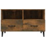Mueble para TV madera contrachapada roble ahumado 80x36x50 cm en Muebles TV | Comprar online en Foru.es