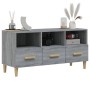 Mueble para TV madera contrachapada gris Sonoma 102x36x50 cm en Muebles TV | Comprar online en Foru.es