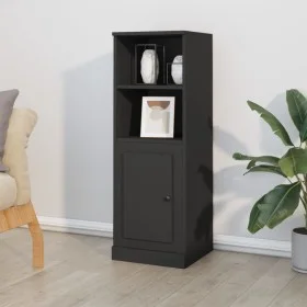 Tall black plywood sideboard 36x35.5x103.5 cm by vidaXL, Sideboards - Ref: Foro24-816321, Price: 67,82 €, Discount: %
