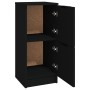 Aparador de madera contrachapada negro 30x30x70 cm de vidaXL, Aparadores - Ref: Foro24-811172, Precio: 64,26 €, Descuento: %