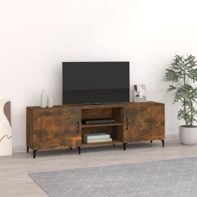 Mueble de TV madera de ingeniería roble ahumado 150x30x50 cm en Muebles TV | Comprar online en Foru.es