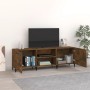 Mueble de TV madera de ingeniería roble ahumado 150x30x50 cm en Muebles TV | Comprar online en Foru.es