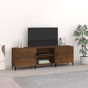 Mueble de TV madera de ingeniería roble marrón 150x30x50 cm en Muebles TV | Comprar online en Foru.es