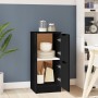 Aparador de madera contrachapada negro 30x30x70 cm de vidaXL, Aparadores - Ref: Foro24-811171, Precio: 51,26 €, Descuento: %