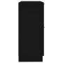 Aparador de madera contrachapada negro 30x30x70 cm de vidaXL, Aparadores - Ref: Foro24-811171, Precio: 51,26 €, Descuento: %