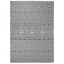 Alfombra de exterior de tejido plano rayas azules 140x200 cm de vidaXL, Alfombras - Ref: Foro24-340838, Precio: 53,74 €, Desc...