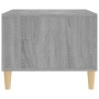 Mesa de centro madera contrachapada gris Sonoma 60x50x40 cm en Mesas de centro | Comprar online en Foru.es