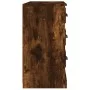 Aparador madera contrachapada roble ahumado 104,5x35,5x67,5 cm de vidaXL, Aparadores - Ref: Foro24-816237, Precio: 86,84 €, D...