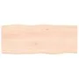 Solid wood table top natural edge 100x40x(2-6) cm by vidaXL, Table tops - Ref: Foro24-363883, Price: 48,70 €, Discount: %