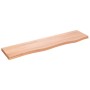 Estante de pared madera de roble tratada marrón claro 80x20x2cm de vidaXL, Estantes y estanterías - Ref: Foro24-363659, Preci...
