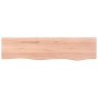 Estante de pared madera de roble tratada marrón claro 80x20x2cm de vidaXL, Estantes y estanterías - Ref: Foro24-363659, Preci...