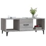 Mesa de centro madera contrachapada gris Sonoma 102x50x40 cm en Mesas de centro | Comprar online en Foru.es