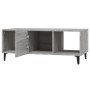 Mesa de centro madera contrachapada gris Sonoma 102x50x40 cm en Mesas de centro | Comprar online en Foru.es