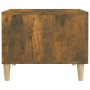 Mesa de centro madera contrachapada roble ahumado 50x50x40 cm en Mesas de centro | Comprar online en Foru.es
