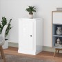 Aparador madera contrachapada blanco brillante 37,5x35,5x67,5cm de vidaXL, Aparadores - Ref: Foro24-816204, Precio: 42,25 €, ...