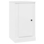 Aparador madera contrachapada blanco brillante 37,5x35,5x67,5cm de vidaXL, Aparadores - Ref: Foro24-816204, Precio: 42,25 €, ...