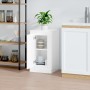 Aparador madera contrachapada blanco brillante 37,5x35,5x67,5cm de vidaXL, Aparadores - Ref: Foro24-816204, Precio: 42,25 €, ...
