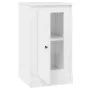 Aparador madera contrachapada blanco brillante 37,5x35,5x67,5cm de vidaXL, Aparadores - Ref: Foro24-816204, Precio: 41,77 €, ...