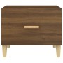 Mesa de centro madera contrachapada roble marrón 50x50x40 cm en Mesas de centro | Comprar online en Foru.es