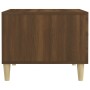 Mesa de centro madera contrachapada roble marrón 50x50x40 cm en Mesas de centro | Comprar online en Foru.es