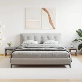 Mesitas de noche 2 uds contrachapada gris Sonoma 40x30x30 cm de vidaXL, Mesitas de noche - Ref: Foro24-815240, Precio: 35,11 ...