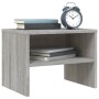 Mesitas de noche 2 uds contrachapada gris Sonoma 40x30x30 cm de vidaXL, Mesitas de noche - Ref: Foro24-815240, Precio: 35,68 ...