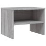 Mesitas de noche 2 uds contrachapada gris Sonoma 40x30x30 cm de vidaXL, Mesitas de noche - Ref: Foro24-815240, Precio: 35,68 ...